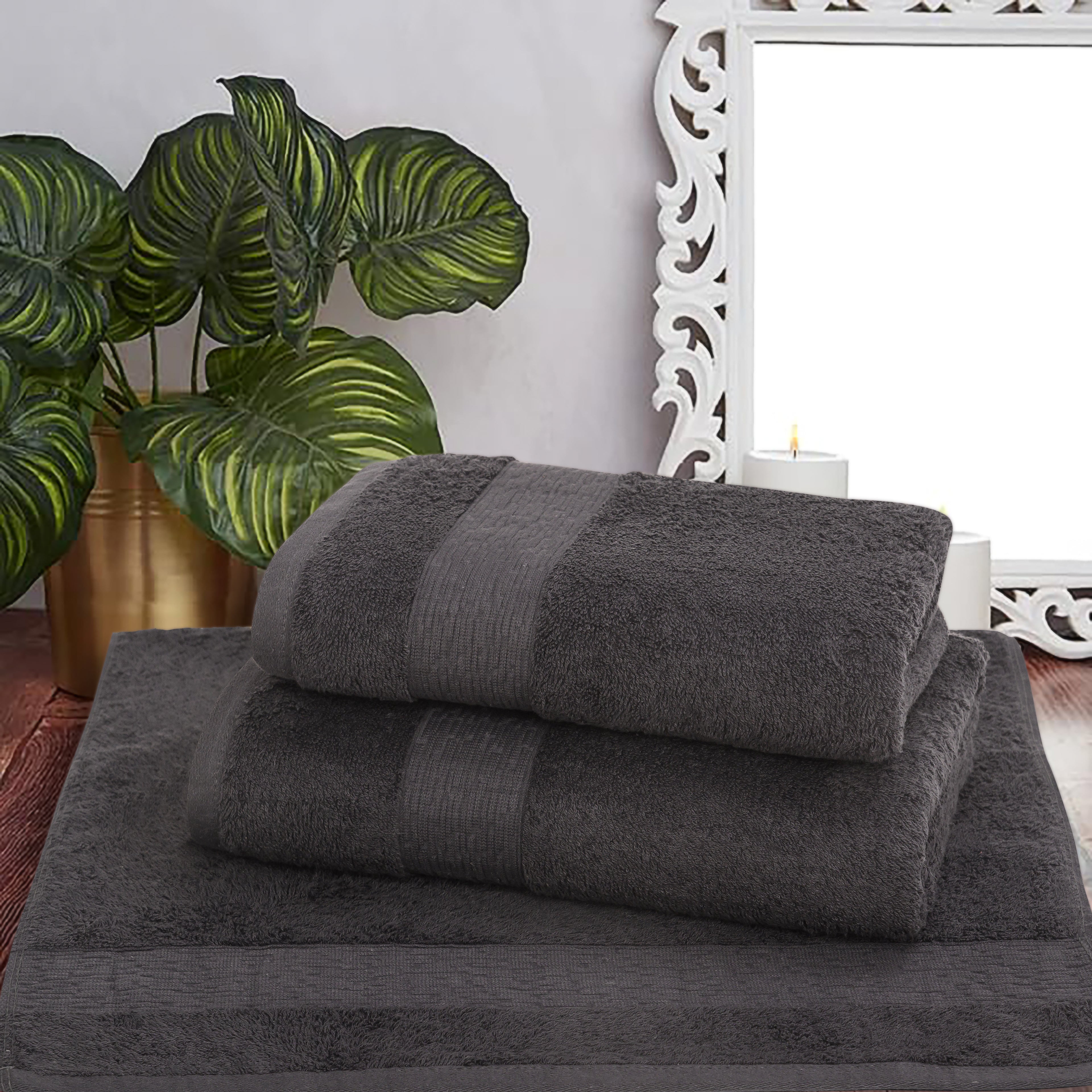 Badetücher, 70 x 140 cm, Handtücher, 50 x 100 cm, 100% Baumwolle, 550 g/m², Oeko-TEX® Zertifiziert