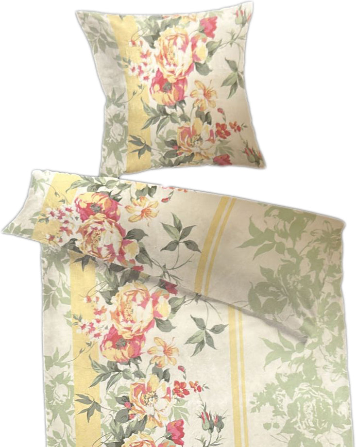 Bettwäsche 135x200cm, 2-Teilig Bettbezug Set mit Reißverschluss