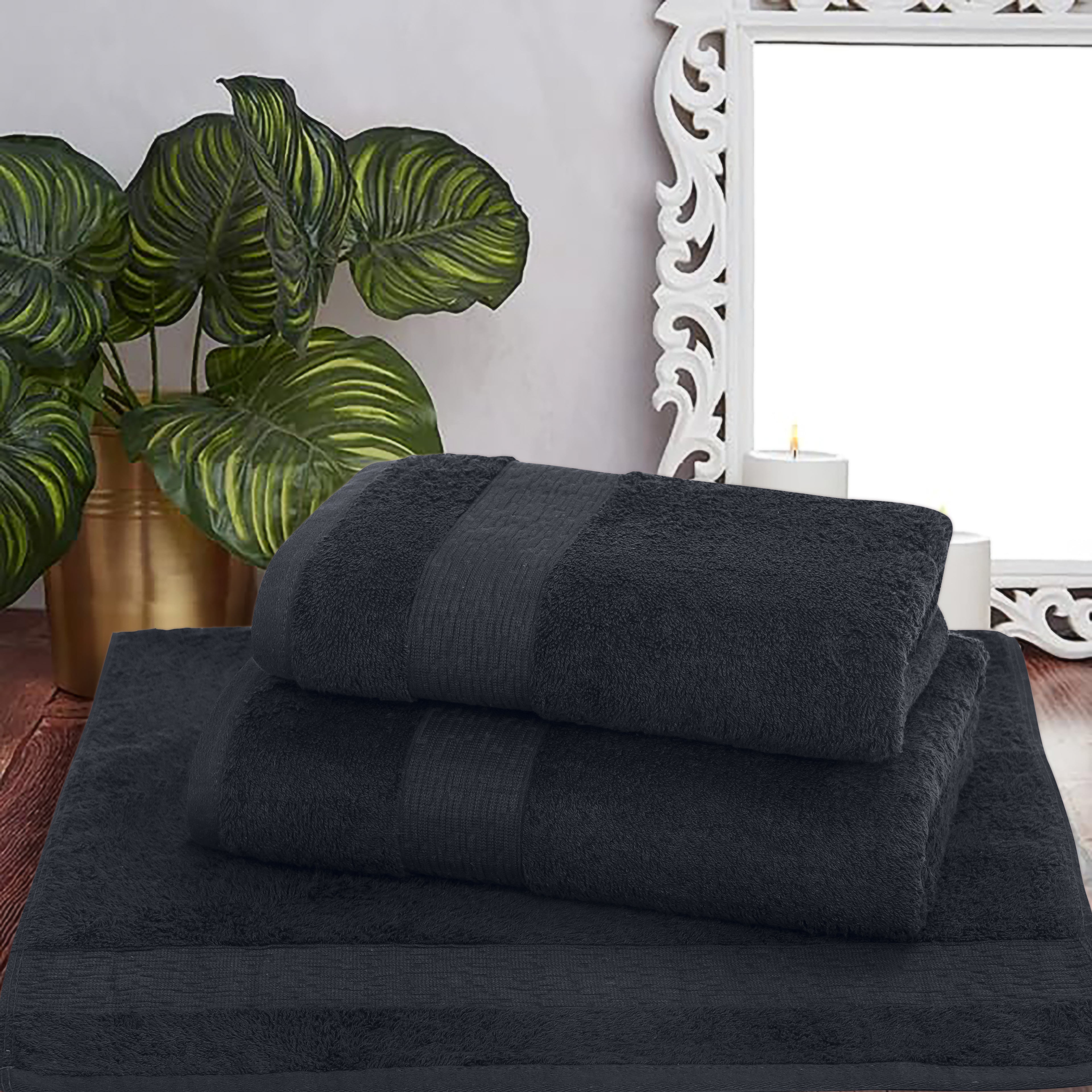 Badetücher, 70 x 140 cm, Handtücher, 50 x 100 cm, 100% Baumwolle, 550 g/m², Oeko-TEX® Zertifiziert