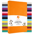 Heim24h Spannbettlaken 100% Baumwolle Bettlaken, Öko Tex Zertifiziert Jersey Spannbetttuch